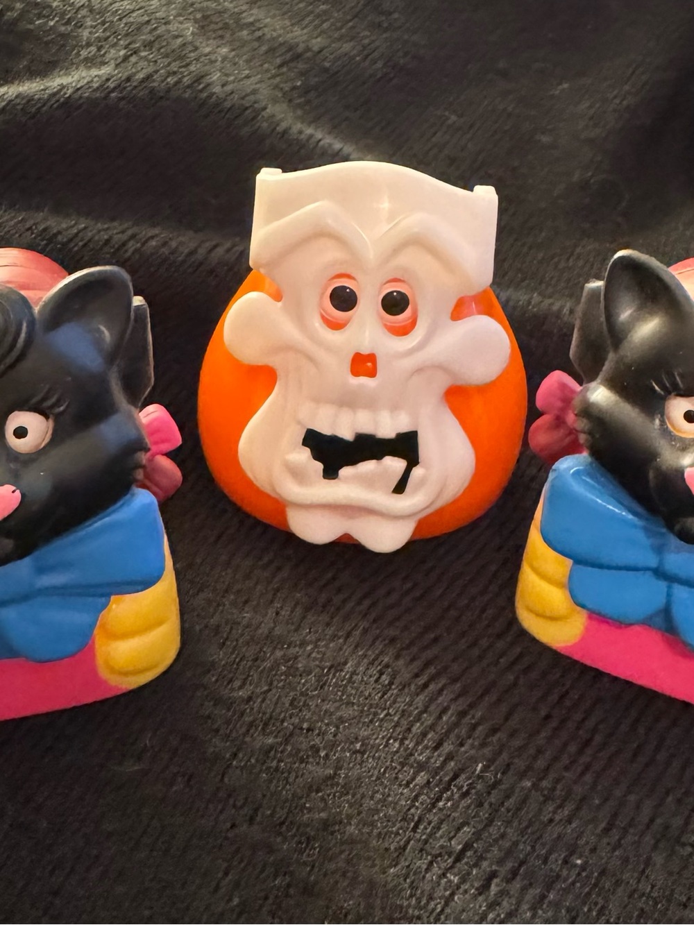 McDonald's Halloween Pumpkin Ghost Toy - Orange and White